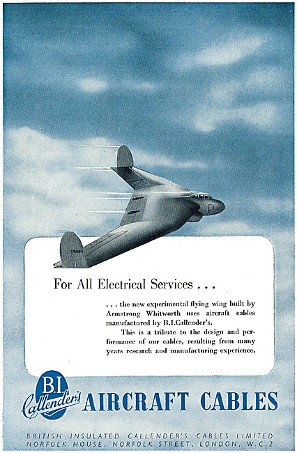 B.I.Callenders Aircraft Cables                                   