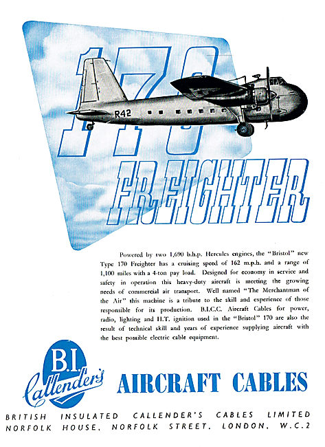 BICC Aircraft Electrical Cables & Wiring                         