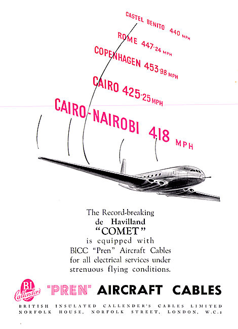 BICC PREN Electrical Cables                                      