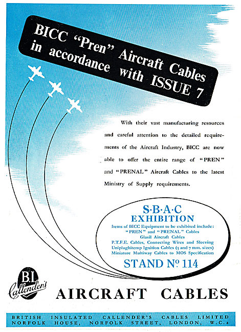 BICC PREN Electrical Cables                                      