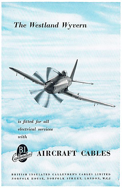 BICC Pren Aircraft Electrical Cables                             