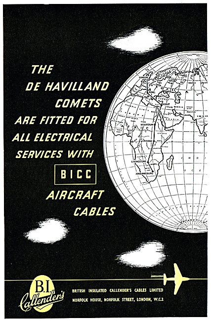BICC Aircraft Electrical Cables - PTFE                           