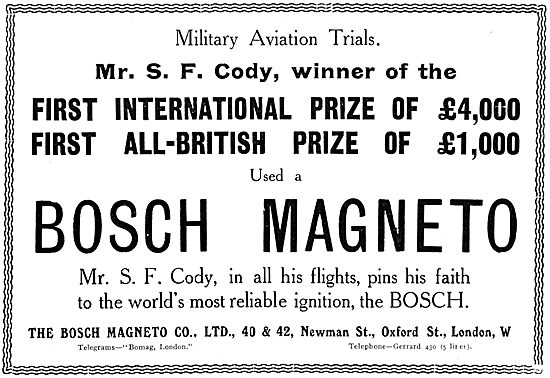 Bosch Magnetos                                                   