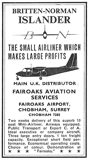 Britten-Norman Islander                                          