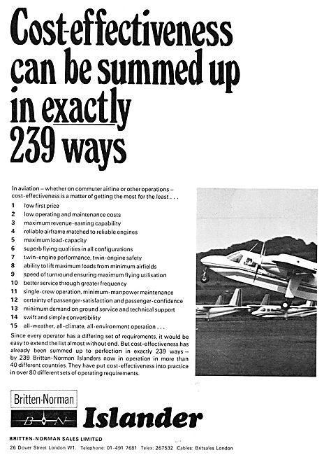 Britten-Norman Islander                                          