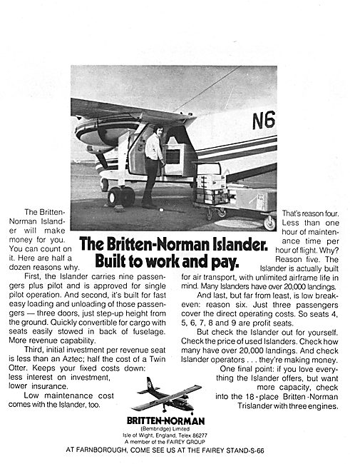 Britten-Norman Islander                                          