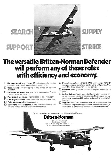 Britten-Norman Islander                                          