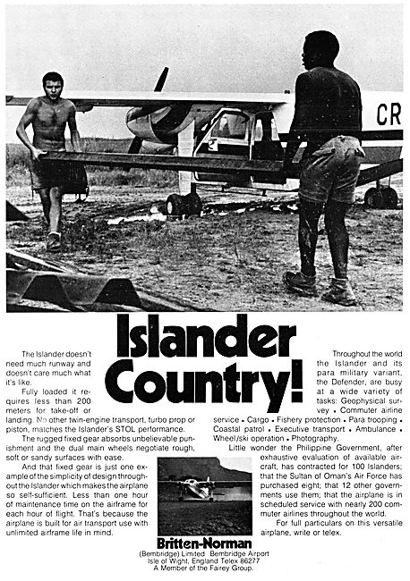 Britten-Norman Islander                                          