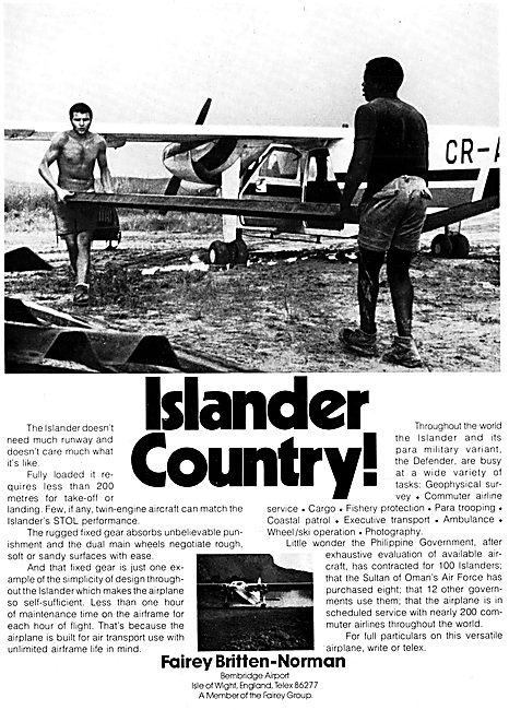 Britten-Norman Islander                                          