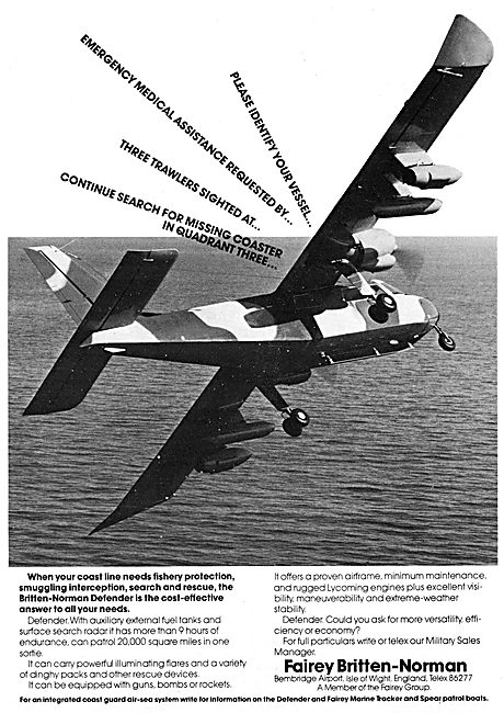 Fairey Britten-Norman Defender                                   