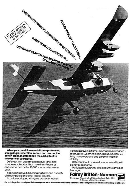 Britten-Norman Islander                                          