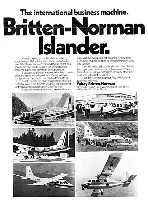 Britten-Norman Islander                                          