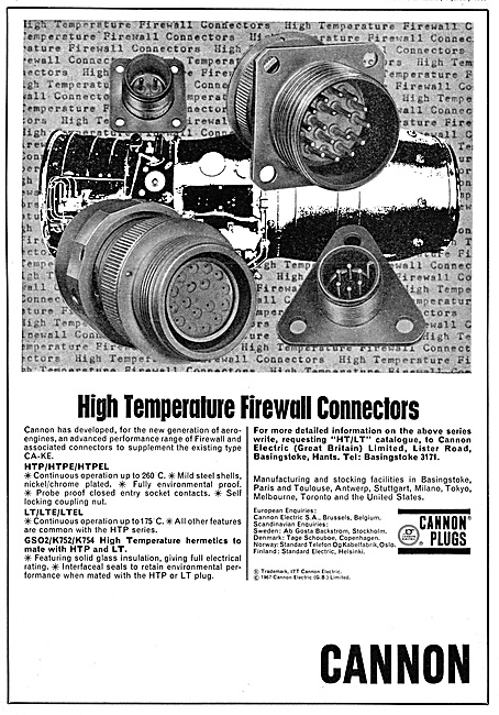 ITT Cannon Electrical Plugs & Connectors                         