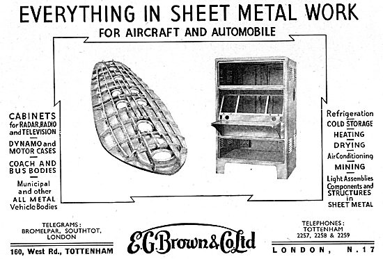 E.G.Brown Precision Sheet Metal Workers                          