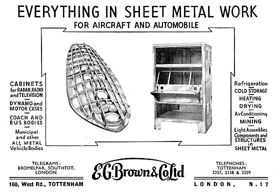 E.G.Brown Sheet Metal Work                                       