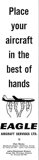Eagle Aircraft Services. Blackbushe. 1958                        