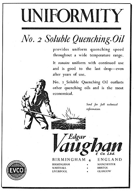 Edgar Vaughan - Oils & Compounds For The Metal-Working  Industry 