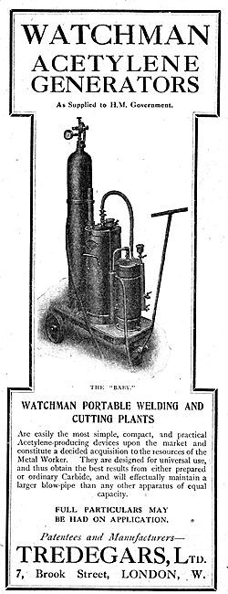Tredegars Watchman Portable Welding & Cutting Plants             