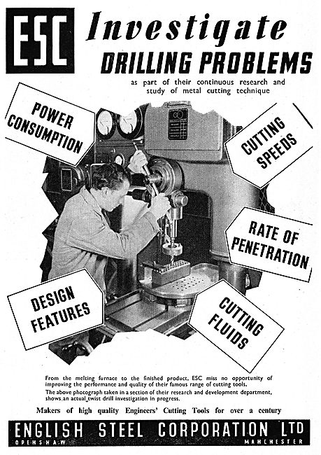 English Steel - ESC Cutting Tools                                