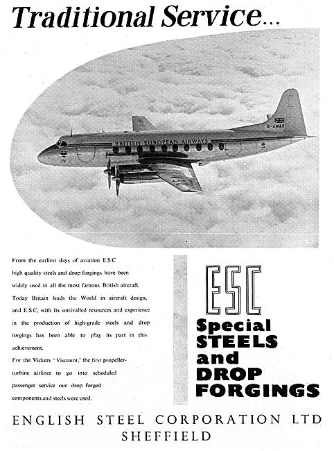English Steel ESC Special Steels                                 
