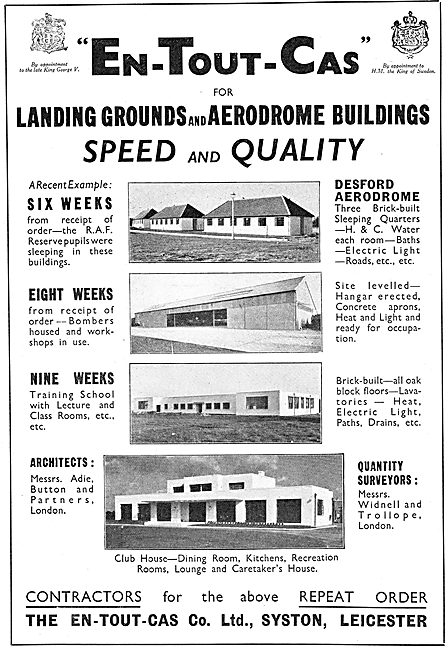 En-Tout-Cas Aerodromes & Hangars                                 