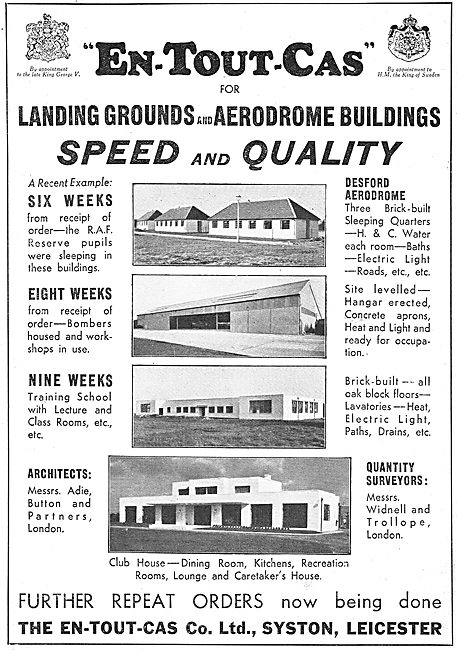 En-Tout-Cas Aerodromes & Hangars                                 