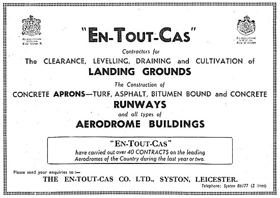 En-Tout-Cas Aerodromes & Hangars                                 