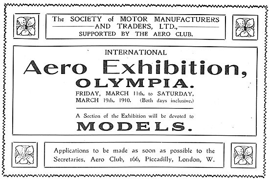 See The Models Section At Aero & Motor Boat Exhibition Olympia   