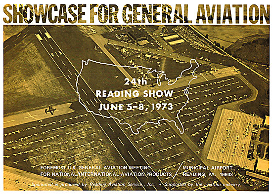 Reading General Aviation Show. Pz. June 1973                     