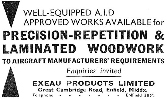Exeau Products : AID Approved Woodworkers                        