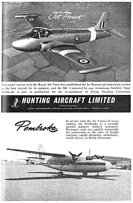 Hunting Pembroke - Hunting Jet Provost                           