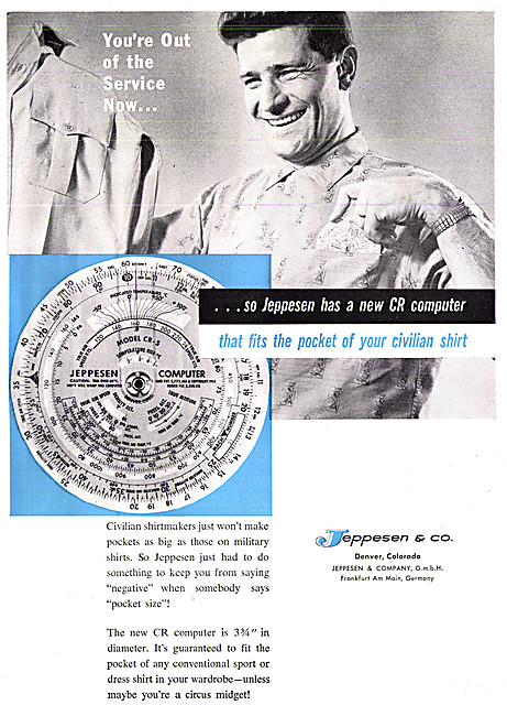Jeppesen CR-5 Flight Computer                                    