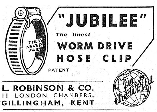 L.Robinson & Co - Jubilee Worm Drive Clips                       