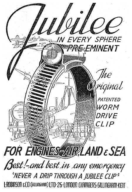 L.Robinson & Co - Jubilee Worm Drive Clips                       