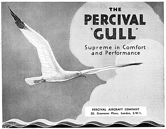 Percival Gull  1933                                              
