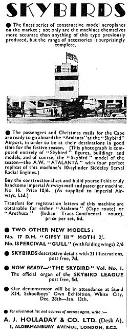 Skybirds Model Percival Gull                                     