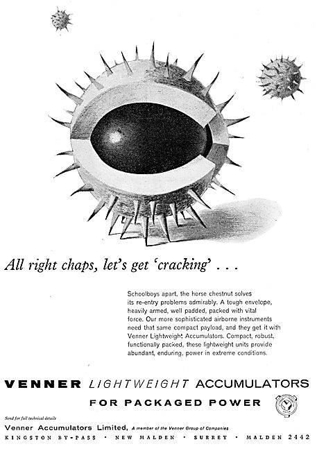 Venner Aircraft Electrical Accumulators                          