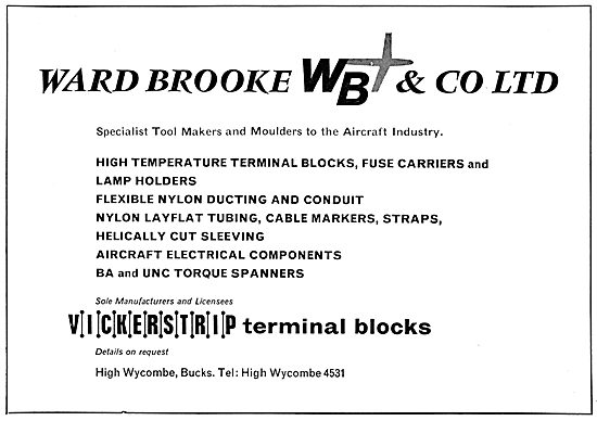Ward Brooke Aircraft Electrical Components                       