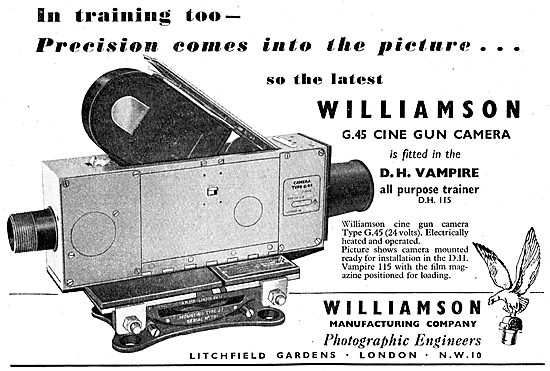 Williamson G45 Cine Gun Cameras  - Vampire                       