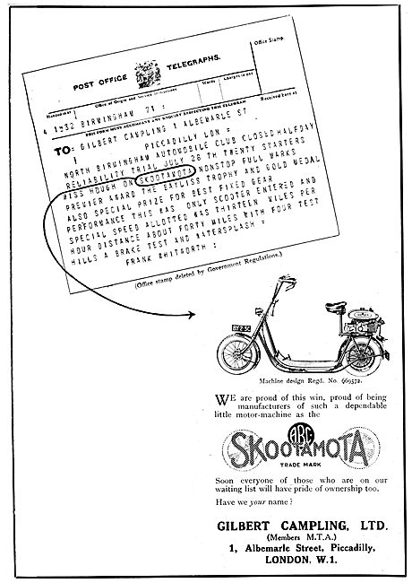 ABC Skootamota - Gilbert Campling                                