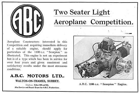 ABC Scorpion Aero Engine                                         