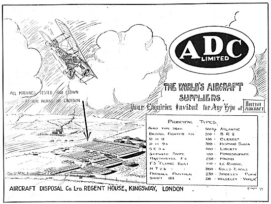 ADC Aircraft - Airdisco - Aircraft Disposal Company              