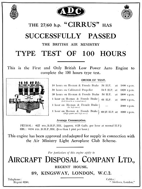 ADC Aircraft - Airdisco - Aircraft Disposal Company - Cirrus     