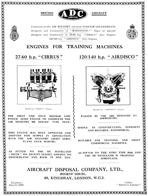 ADC Aircraft - Airdisco - Aircraft Disposal Company - Cirrus     