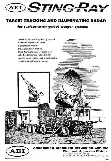 AEI Associated Electrical Industries Missile Components          