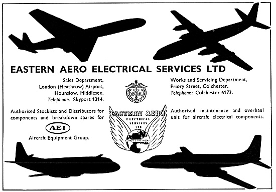 A.E.I. Electrical Components  - Eastern Aero Electrical Services 