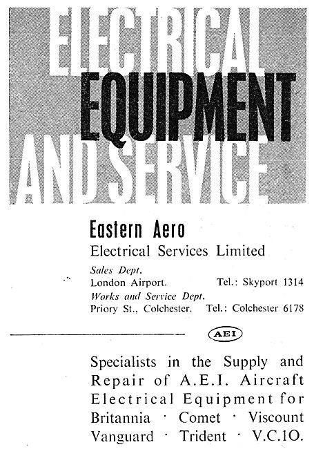 AEI Aircraft Electrical Systems & Components  - Essex Aero       