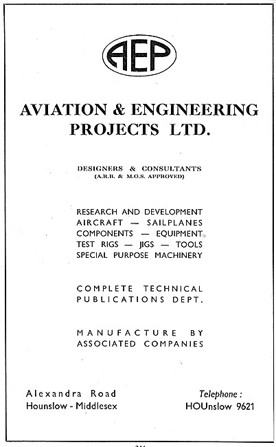 Aviation & Engineering Projects  Aviation Designers & Consultants