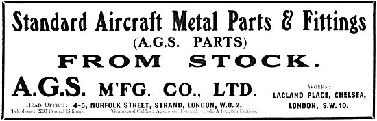 A.G.S. Mfg.Co - AGS Parts                                        