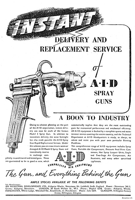 Air Industrial Developments - AID Compressed Air Equipment       